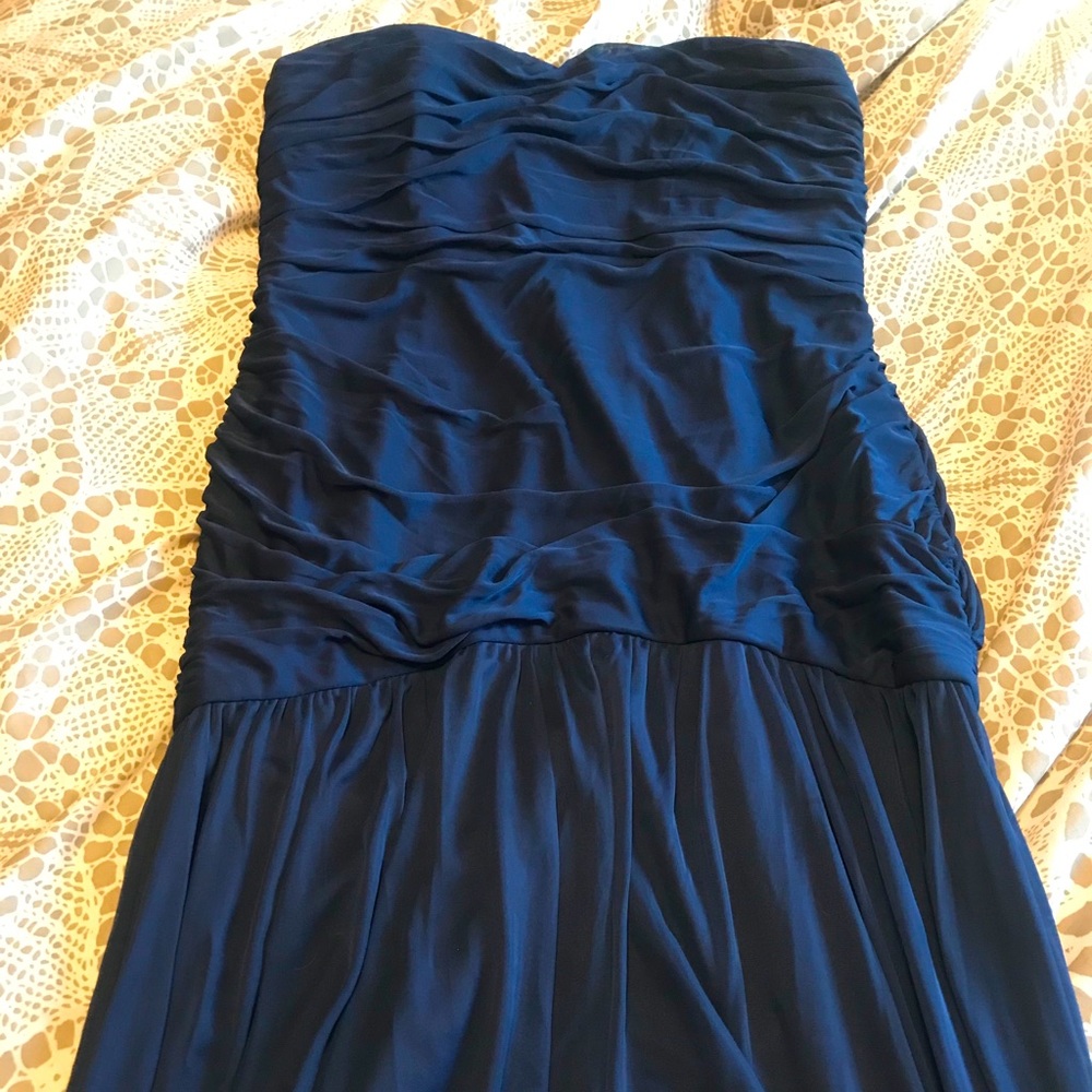 Navy blue dress